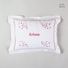 Load image into Gallery viewer, Personalised Hearts Pillow