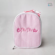 Load image into Gallery viewer, Personalised Lunch Bag in Pink
