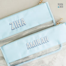Load image into Gallery viewer, Personalised Clear Flat Pouch