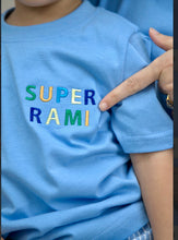Load image into Gallery viewer, MOM Edition: The "Sidekick" Personalised Tee in Blue