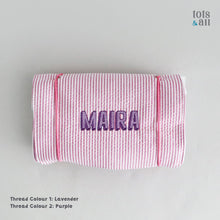 Load image into Gallery viewer, Personalised Packing Roll Bag in Pink