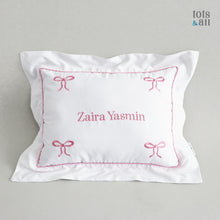 Load image into Gallery viewer, Personalised Ribbon Pillow