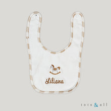 Load image into Gallery viewer, Personalised Cotton Bib