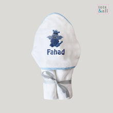 Load image into Gallery viewer, Personalised Dragon Hooded Towel