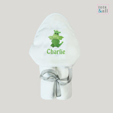 Load image into Gallery viewer, Personalised Dragon Hooded Towel