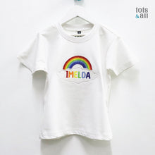 Load image into Gallery viewer, Personalised Rainbow T-Shirt