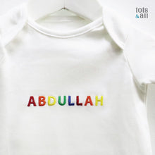 Load image into Gallery viewer, Personalised Baby Romper