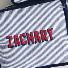 Load image into Gallery viewer, Personalised Set of 3 Packing Cubes in Blue