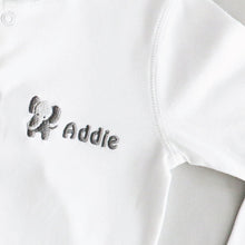 Load image into Gallery viewer, Personalised Safari Baby Romper