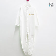 Load image into Gallery viewer, Personalised Safari Baby Sleepsuit