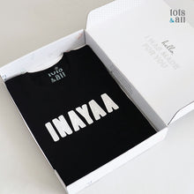 Load image into Gallery viewer, Personalised Black Kids T-shirt