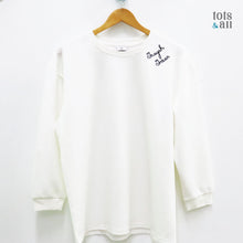 Load image into Gallery viewer, *Limited Edition* Personalised Mother's Day Sweatshirt with Names in White