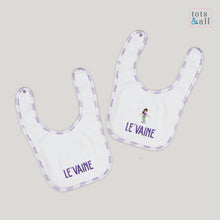 Load image into Gallery viewer, Personalised Cotton Bib Set