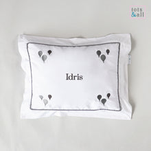 Load image into Gallery viewer, Personalised Hot Air Balloon Pillow