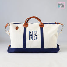 Load image into Gallery viewer, Personalised Weekender in Blue