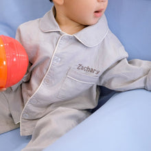 Load image into Gallery viewer, Grey Pyjamas Set