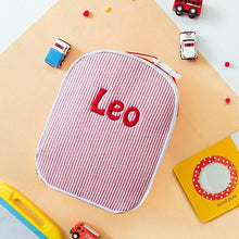 Load image into Gallery viewer, Personalised Lunch Bag in Red