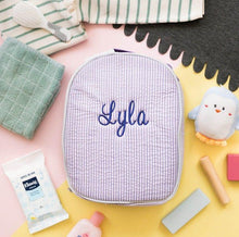 Load image into Gallery viewer, Personalised Lunch Bag in Purple