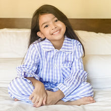 Load image into Gallery viewer, Purple Gingham Pyjamas Set