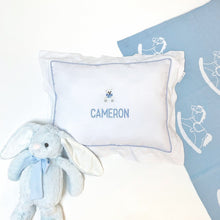 Load image into Gallery viewer, Personalised Pillow in Blue