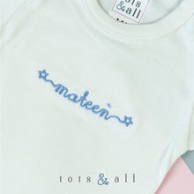 Load image into Gallery viewer, Personalised Baby Romper with Details