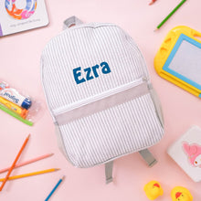 Load image into Gallery viewer, Personalised Toddler Backpack in Grey