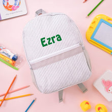 Load image into Gallery viewer, Personalised Toddler Backpack in Grey