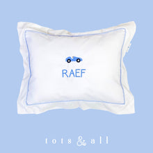 Load image into Gallery viewer, Personalised Pillow in Blue