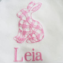 Load image into Gallery viewer, Personalised Bunny Hooded Towel