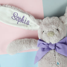 Load image into Gallery viewer, Personalised Tot Bunny in Purple