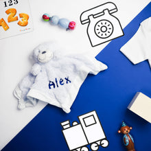 Load image into Gallery viewer, Personalised Super Soft Bear Comforter