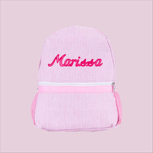 Load image into Gallery viewer, Personalised Backpack in Pink