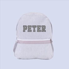 Load image into Gallery viewer, Personalised Backpack in Grey