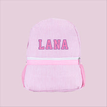 Load image into Gallery viewer, Personalised Backpack in Pink