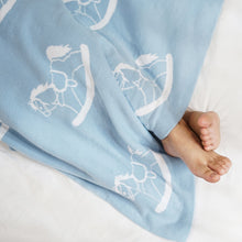 Load image into Gallery viewer, Helu Blanket in Blue