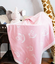 Load image into Gallery viewer, Big Ben Blanket in Pink
