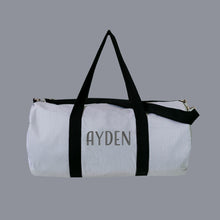 Load image into Gallery viewer, Personalised Tot Duffel in Black