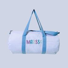 Load image into Gallery viewer, Personalised Tot Duffel in Blue