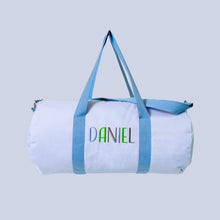 Load image into Gallery viewer, Personalised Tot Duffel in Blue
