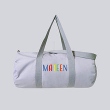 Load image into Gallery viewer, Personalised Tot Duffel in Grey