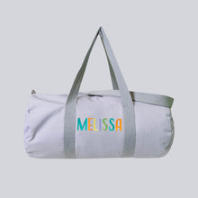 Load image into Gallery viewer, Personalised Tot Duffel in Grey