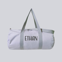 Load image into Gallery viewer, Personalised Tot Duffel in Grey