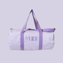 Load image into Gallery viewer, Personalised Tot Duffel in Purple