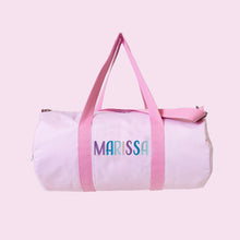 Load image into Gallery viewer, Personalised Tot Duffel in Pink