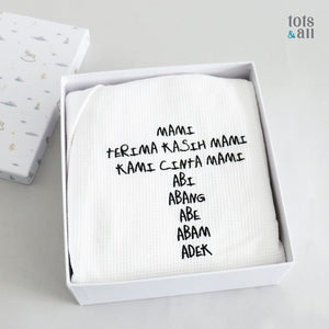 Personalised Mother's Day Bathrobe