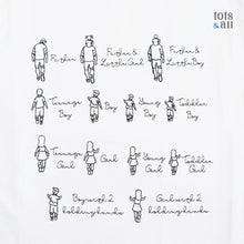 Load image into Gallery viewer, *Limited Edition* Father&#39;s Day Family T-Shirt in White
