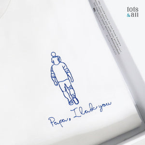 *Limited Edition* Father's Day Family T-Shirt in White