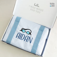 Load image into Gallery viewer, Personalised Swimming Tot Duffel
