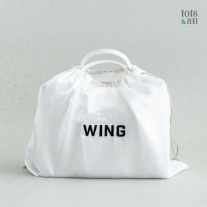 Personalised Jelly Tote Bag in White