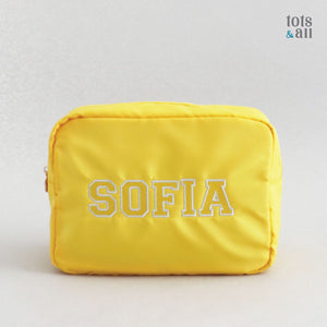 Personalised Varsity Tot Bag in XL